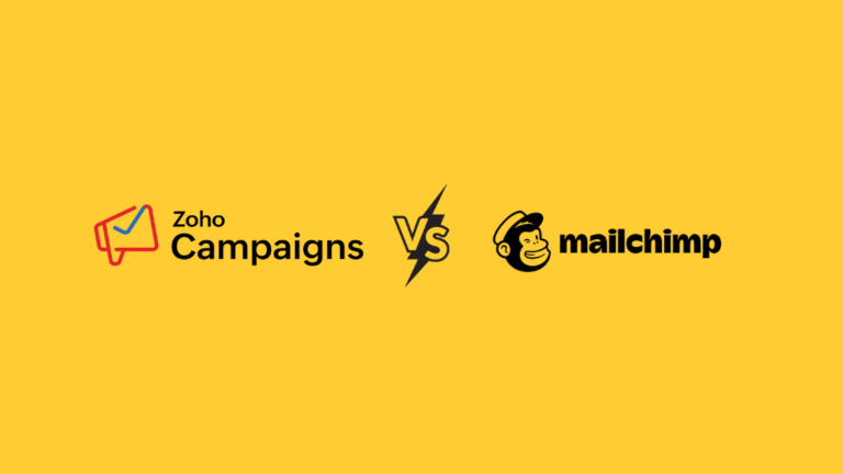 Zoho Campaigns vs Mailchimp