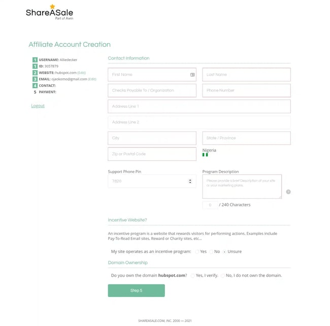 how does shareasale work