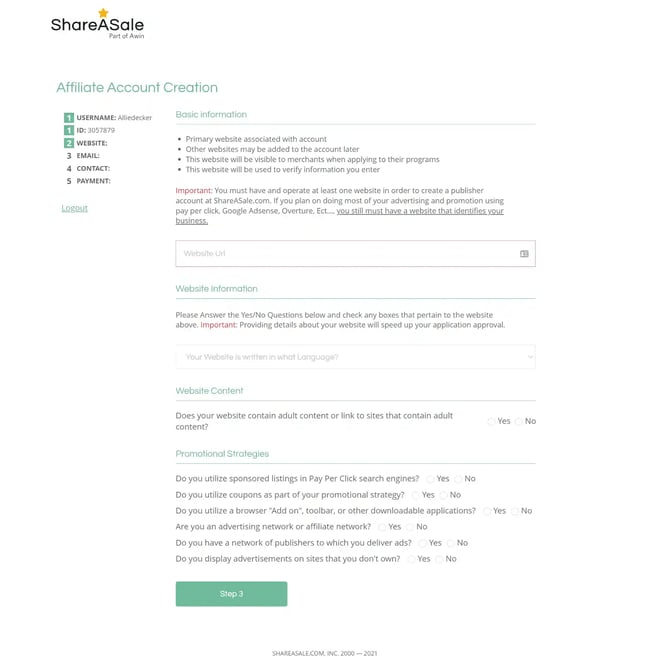 how does shareasale work