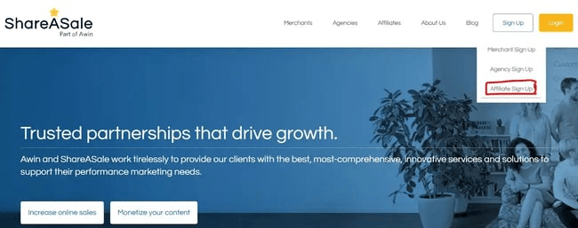How does shareasale work