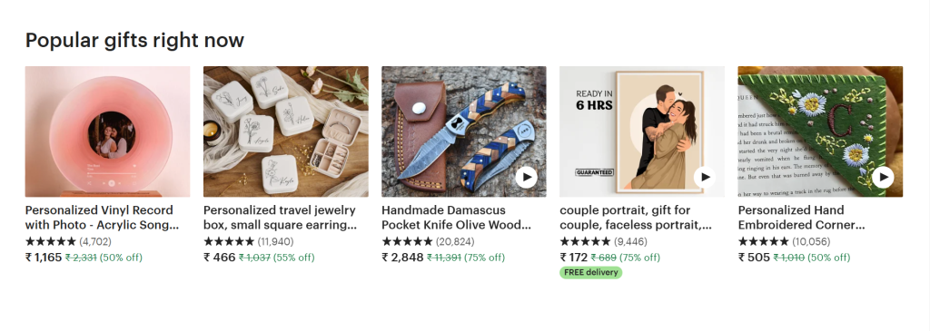 popular gifts on etsy