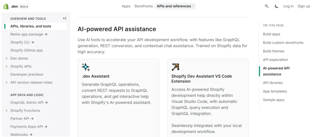 AI powered API Assistance