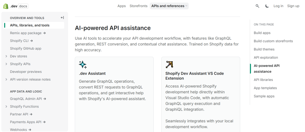 AI powered API Assistance