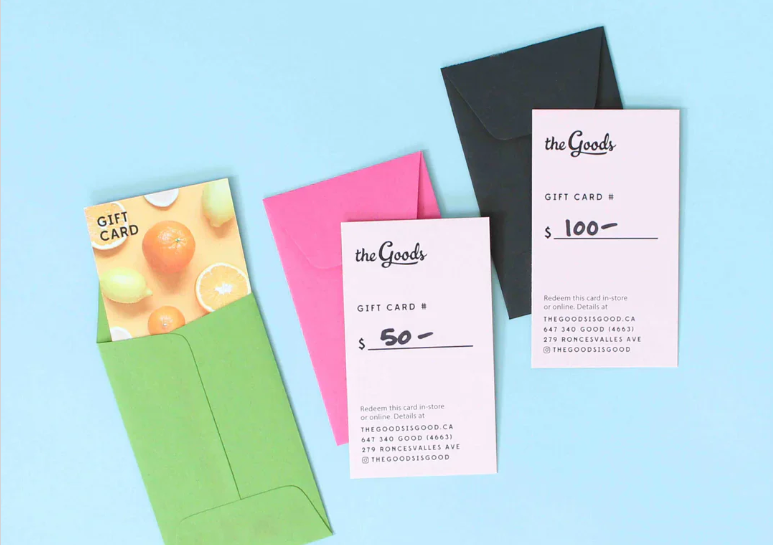 Gift cards